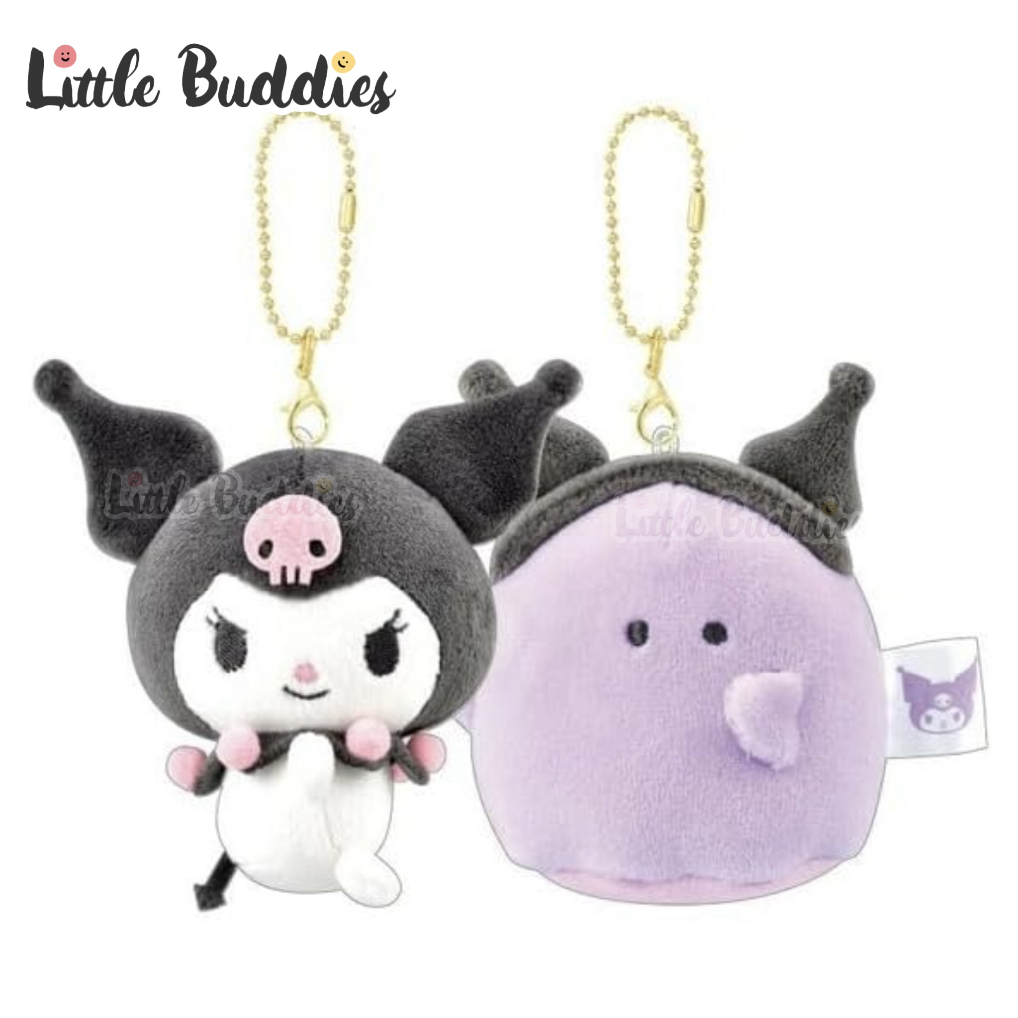 日本 Sanrio x Obakaine 鬼鬼磁石公仔匙扣