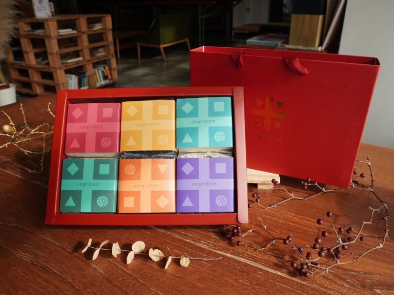 台東院｜米金禮盒 (黑纖米、紫纖糯、彩纖米、白米、胚芽糙米、黑潮米300g各1入)