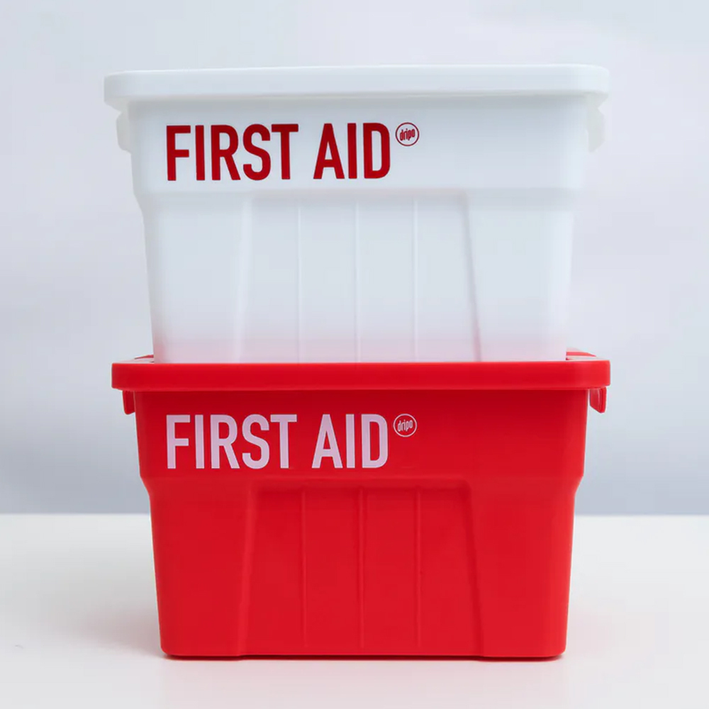 【FIRST AID 收納箱特別版】日本製即溶黑咖啡｜2g×80入冷凍乾燥咖啡禮盒|Dripo咖啡焙煎所