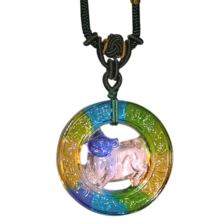 鹿港窯｜專屬守護．生肖祝福｜十二生肖開運項鍊