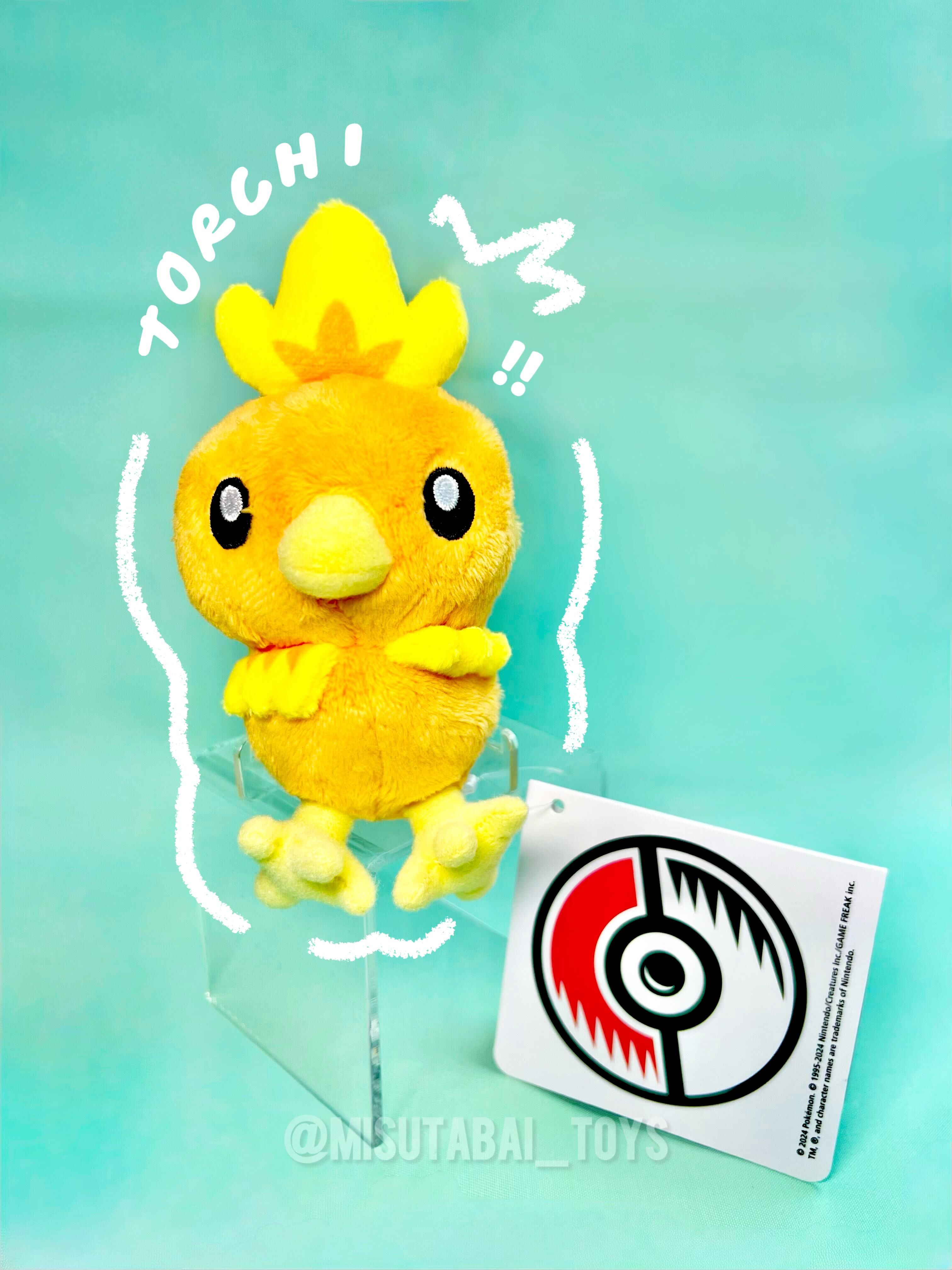 Pokemon Center Original Plush Keychain: Torchic