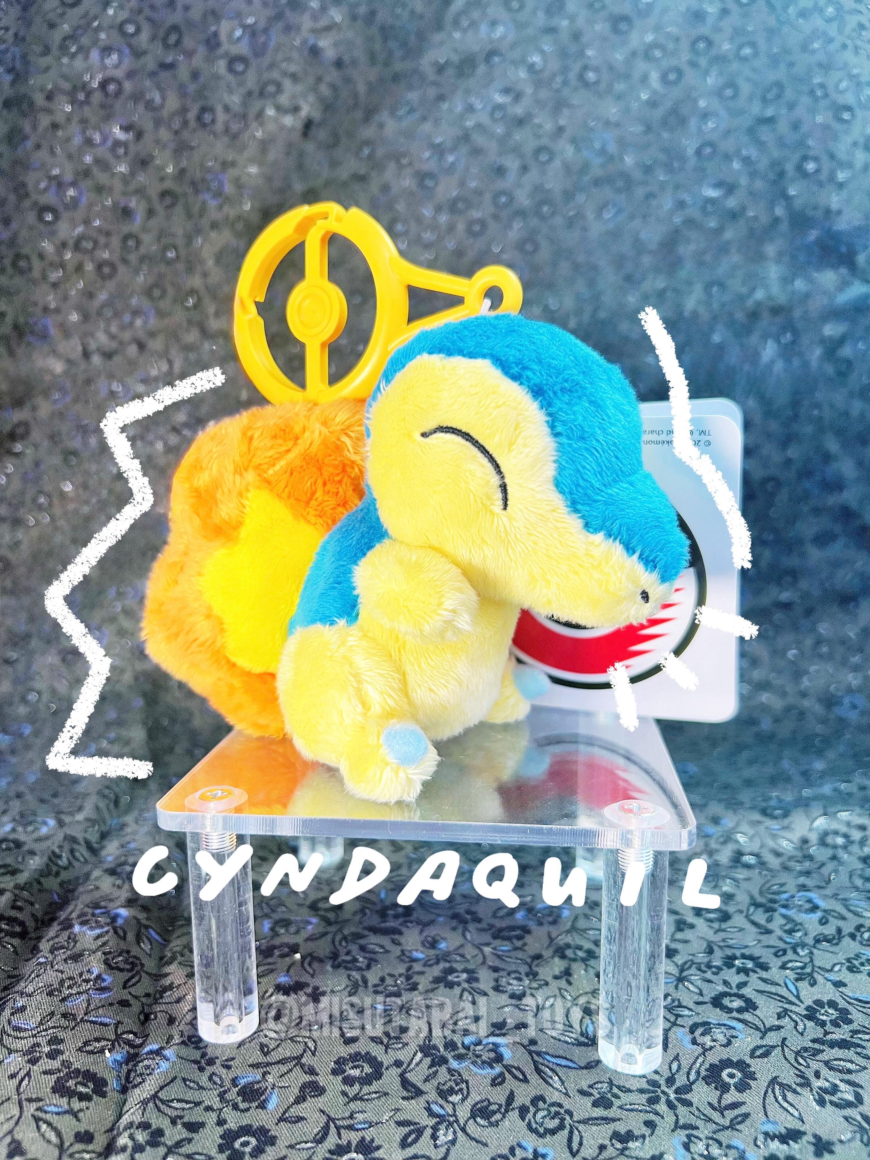 Pokemon Center Original Plush Keychain: Cyndaquil