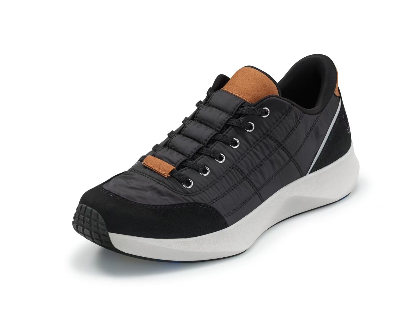 【穩善】 輕逸穩步鞋 黑棕 男款