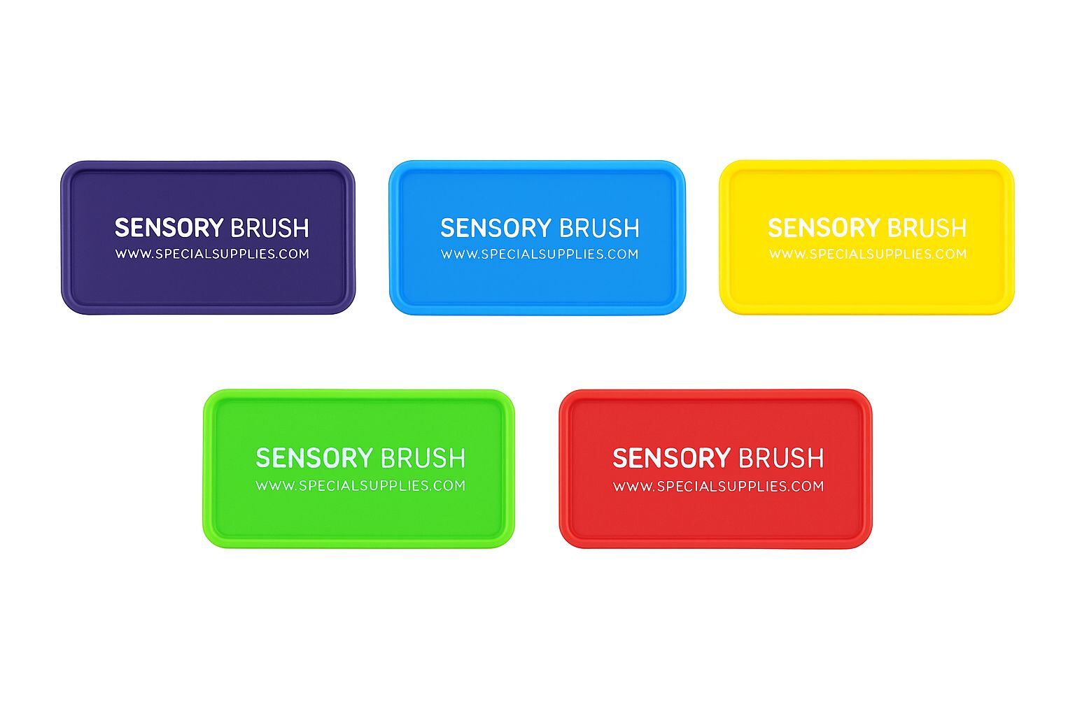 Sensory Brush 觸覺刷（彩色6色)  顏色隨機