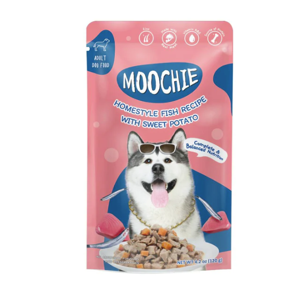 Moochie Homestyle 系列 魚+甜薯．120gx12包