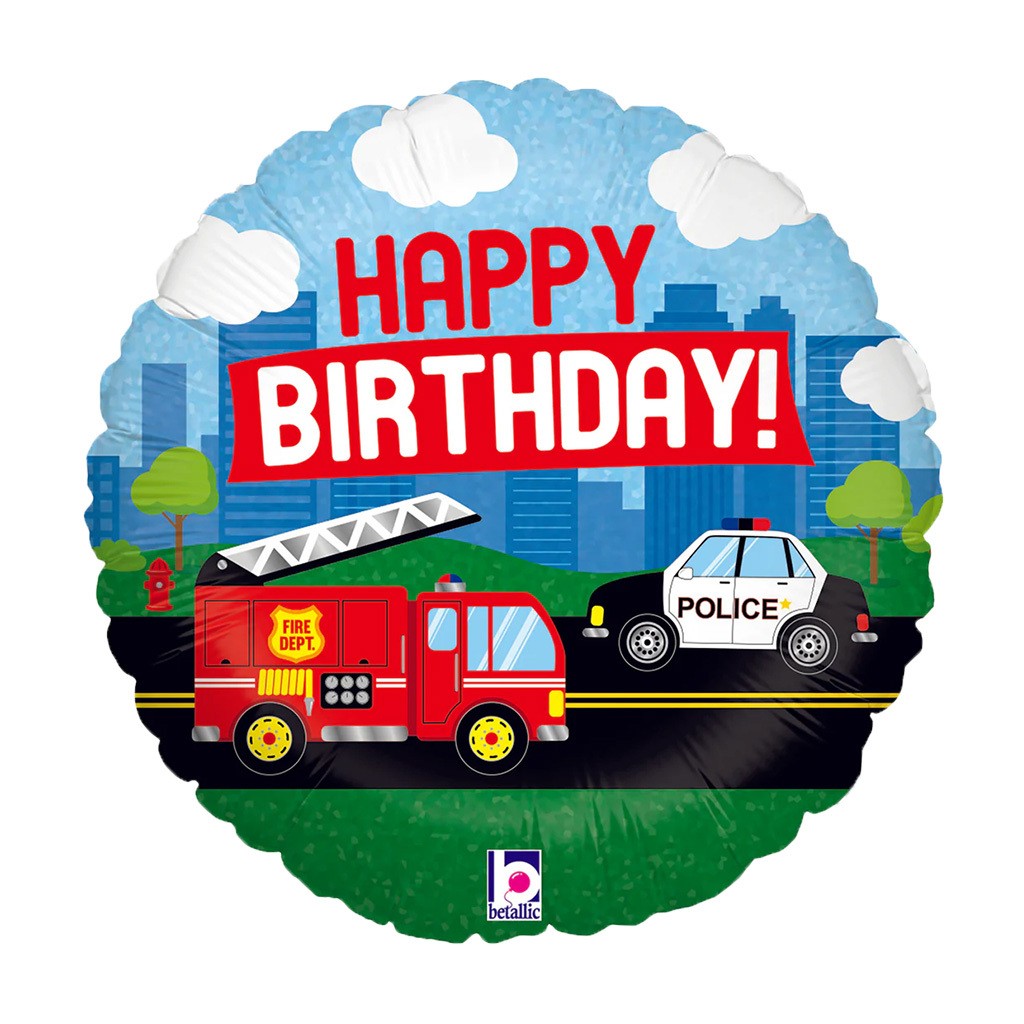 生日單品丨歡慶生日消防車