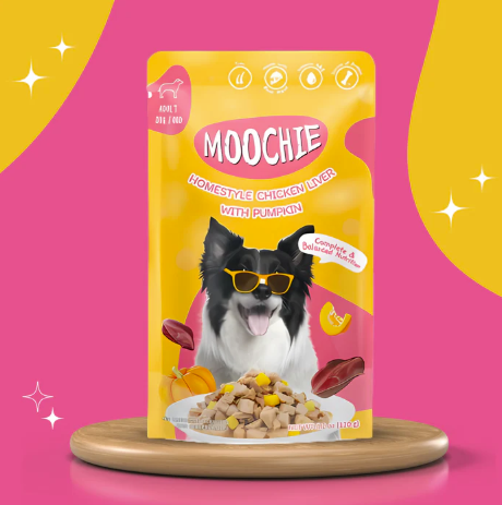 Moochie Homestyle 系列 雞肝+南瓜．120gx12包