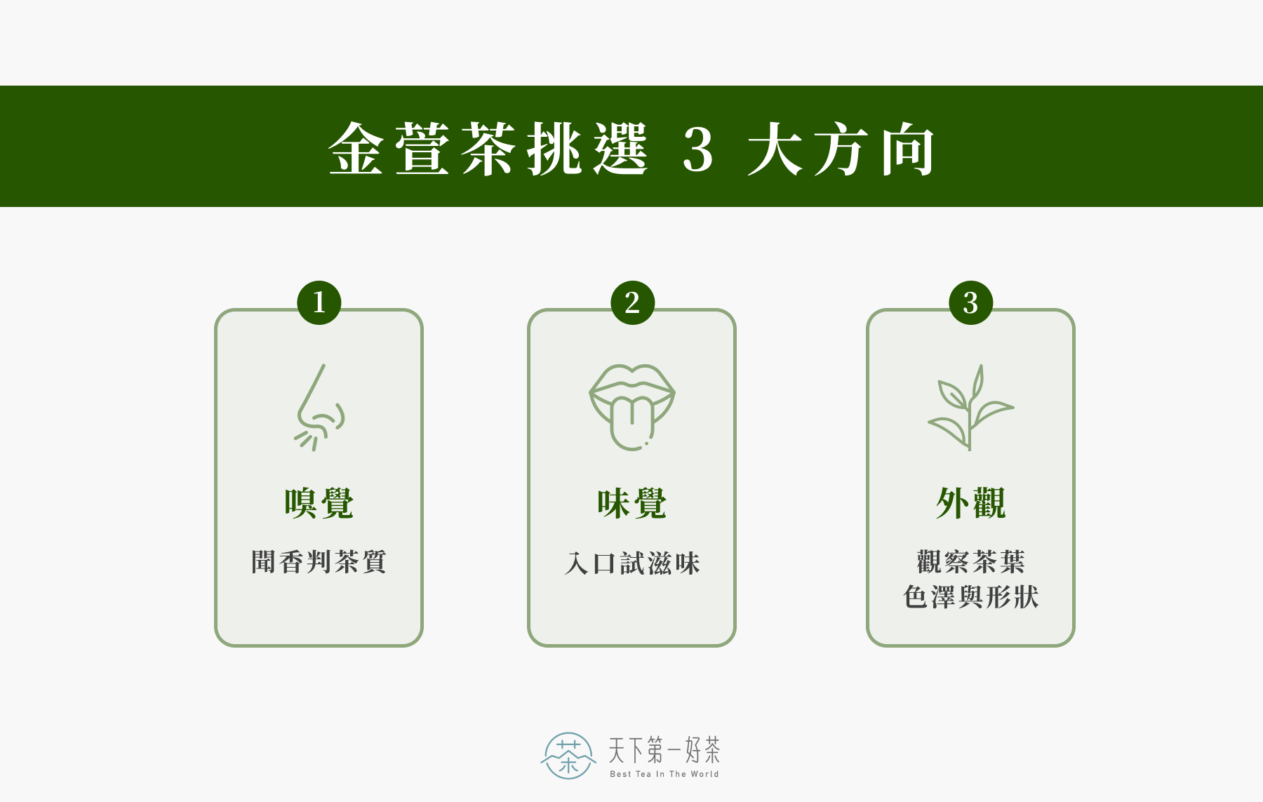 金萱茶挑選 3 大方向