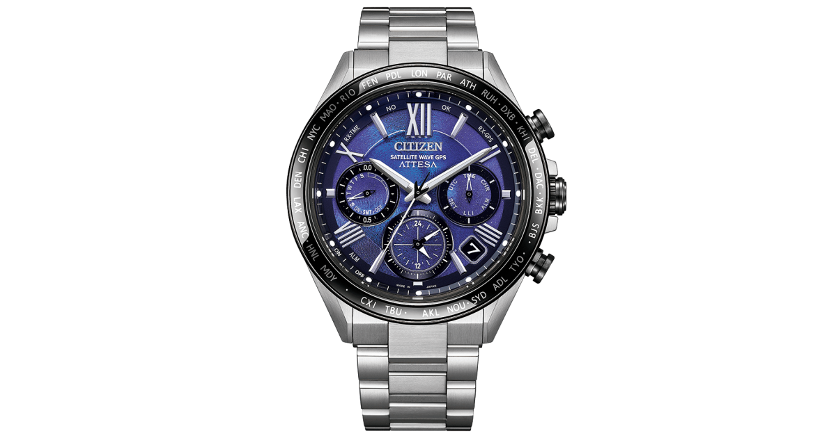 預訂 Citizen 星辰 Attesa Limited Super Titanium Analog CC4075-50L GPS Eco-Drive Solar Radio watch 超級鈦金屬指針式 GPS 光動能太陽能電波腕錶