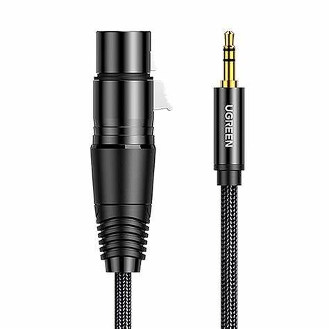 Ugreen 3.5mm三極 轉 XLR轉換線- 2米_AV182 - 20244