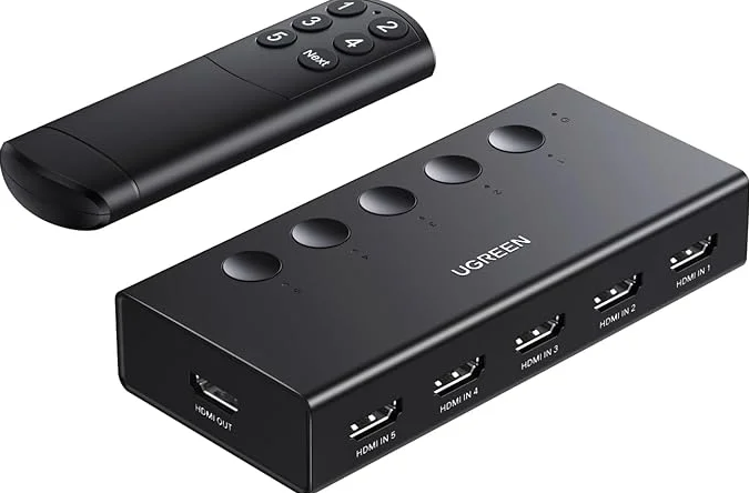 Ugreen HDMI 5進1出 開關盒_CM568-90512