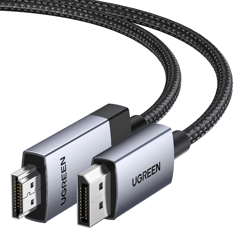 Ugreen DP 轉 HDMI 4K 影像傳輸線- 3米_DP119 - 25491