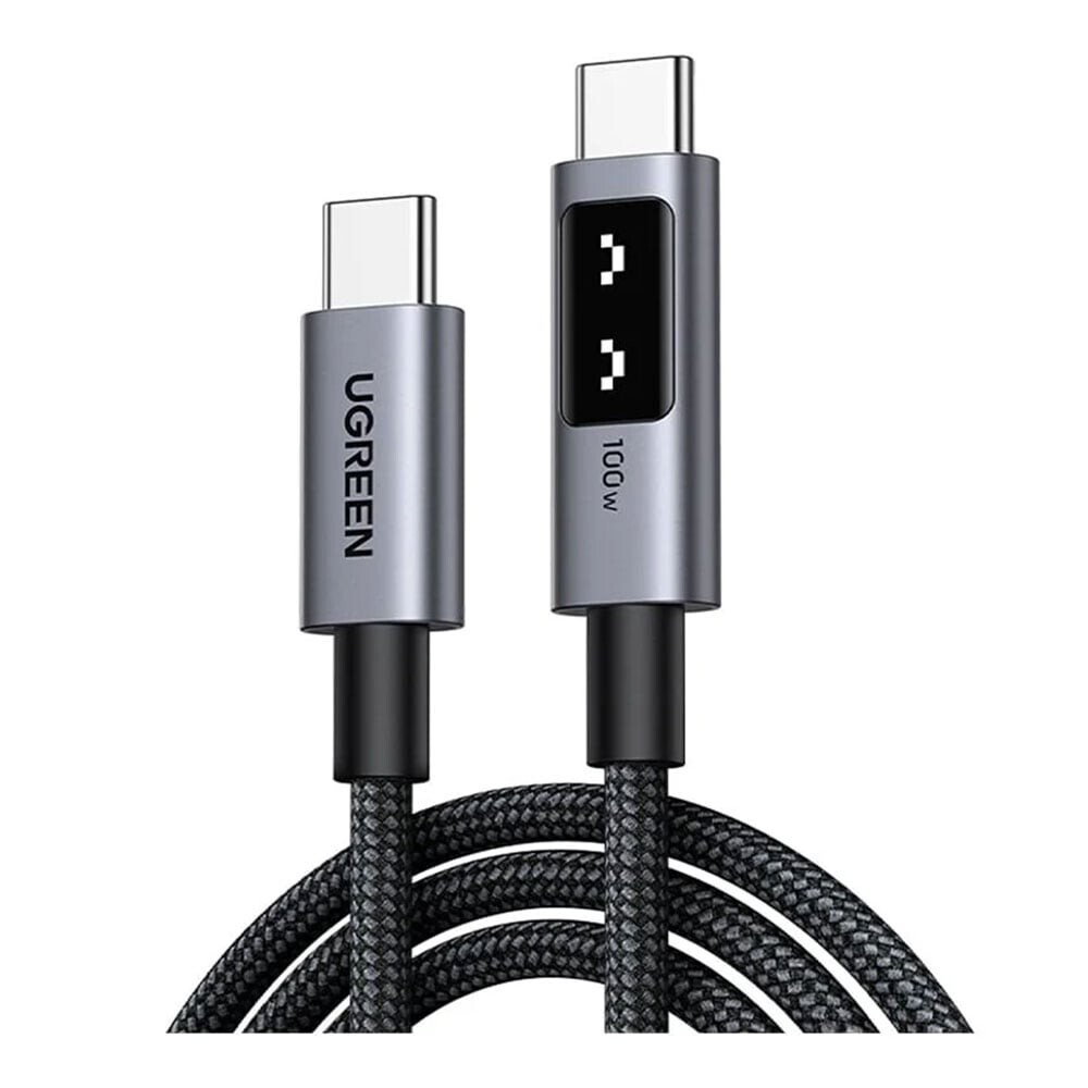 Ugreen UNO Smart LED USB-C 轉 USB-C延長傳輸線-0.5/1/2/3米_L509