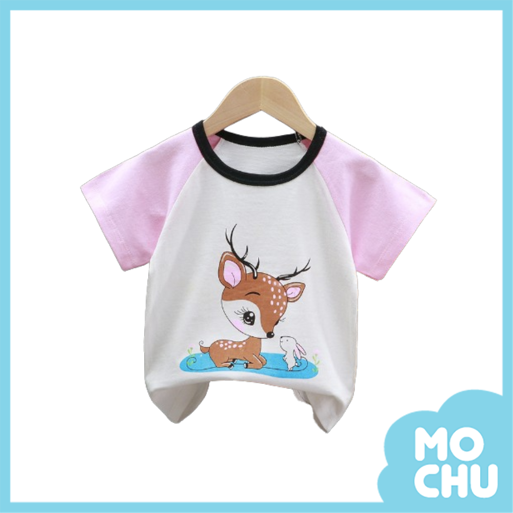 可愛鹿短袖上衣