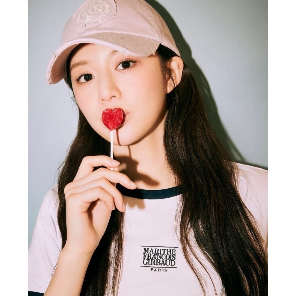 【零碼】MARITHE W CLASSIC LOGO RINGER 拼接上衣 1MG23STS109