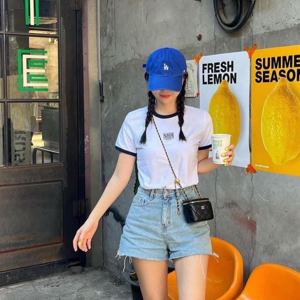 【零碼】MARITHE W CLASSIC LOGO RINGER 拼接上衣 1MG23STS109