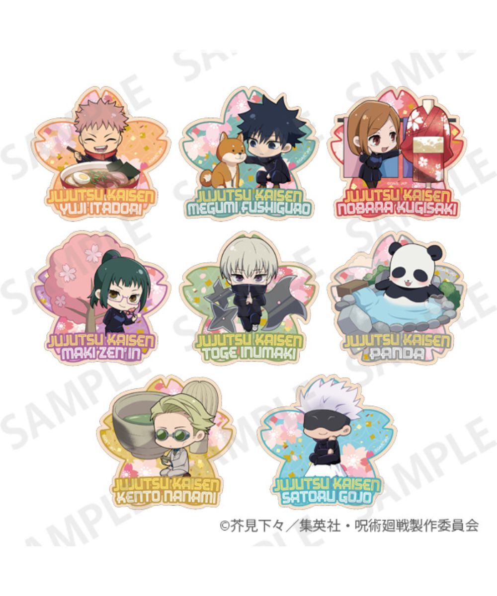 預購-【再販】咒術迴戰 旅行貼紙 Enjoy Japan ver. 系列 【日本進口精品】