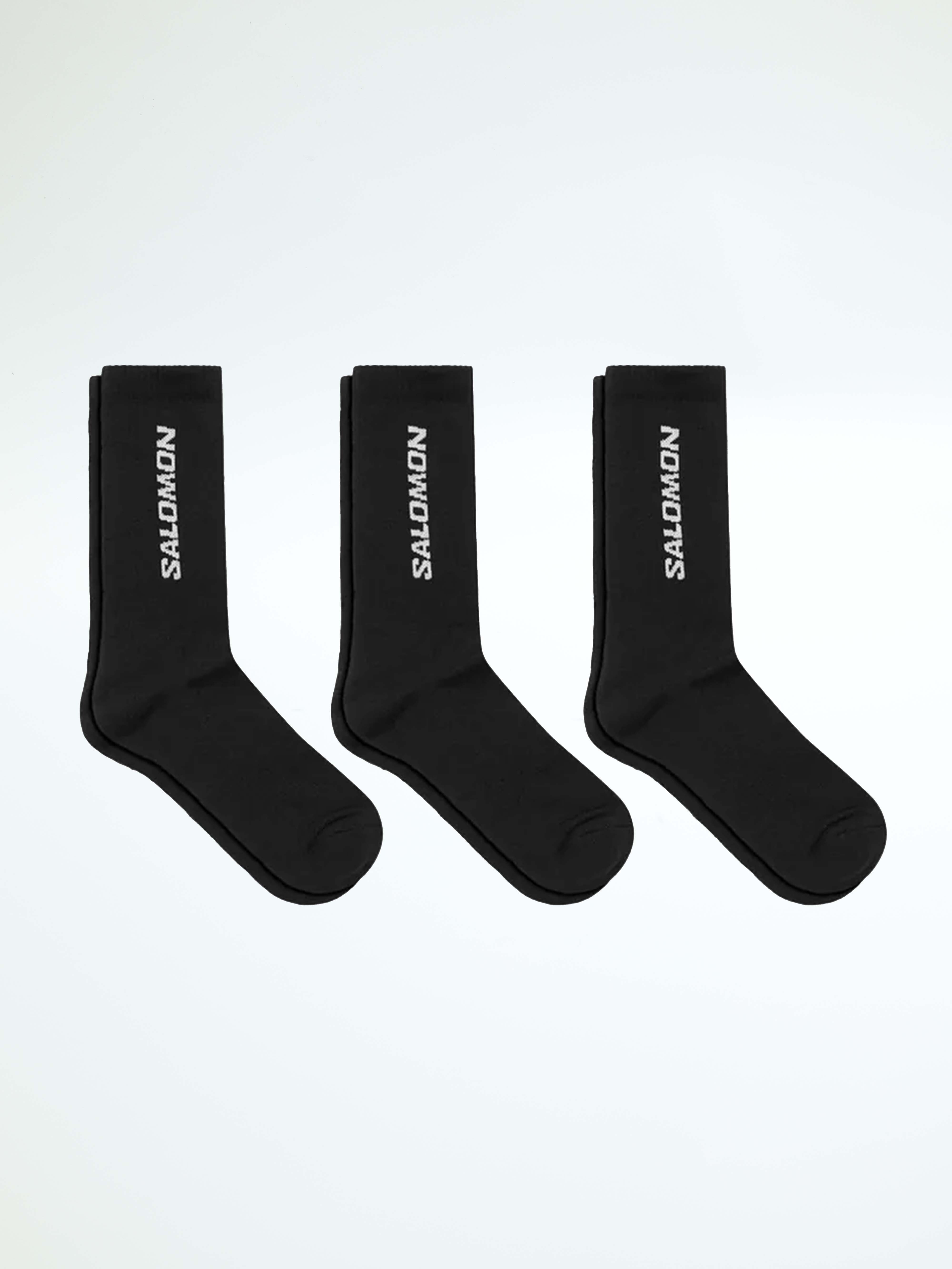 SALOMON EVERYDAY 中長襪 日著 穿搭 (3入組) LC2086100 LC2086000