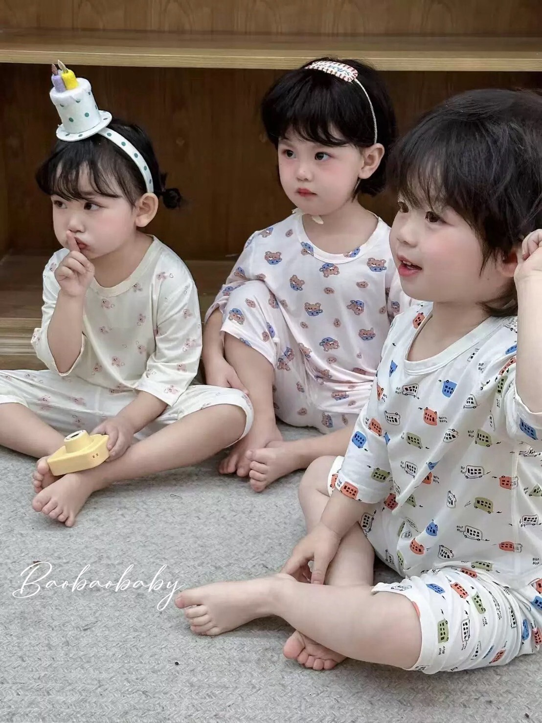 小車車涼感睡衣套裝