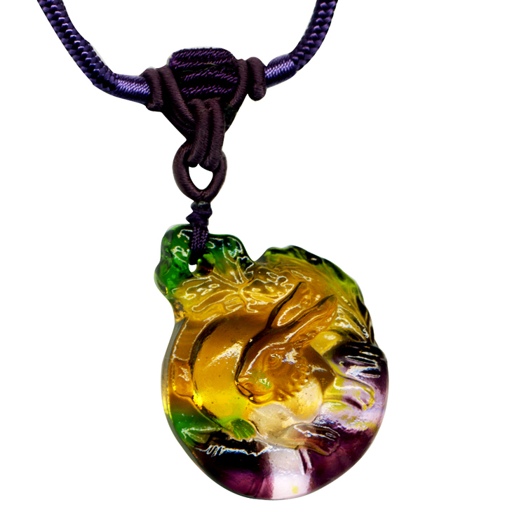 鹿港窯|彩虹琉璃.生肖守護|經典十二生肖吊墜項鍊