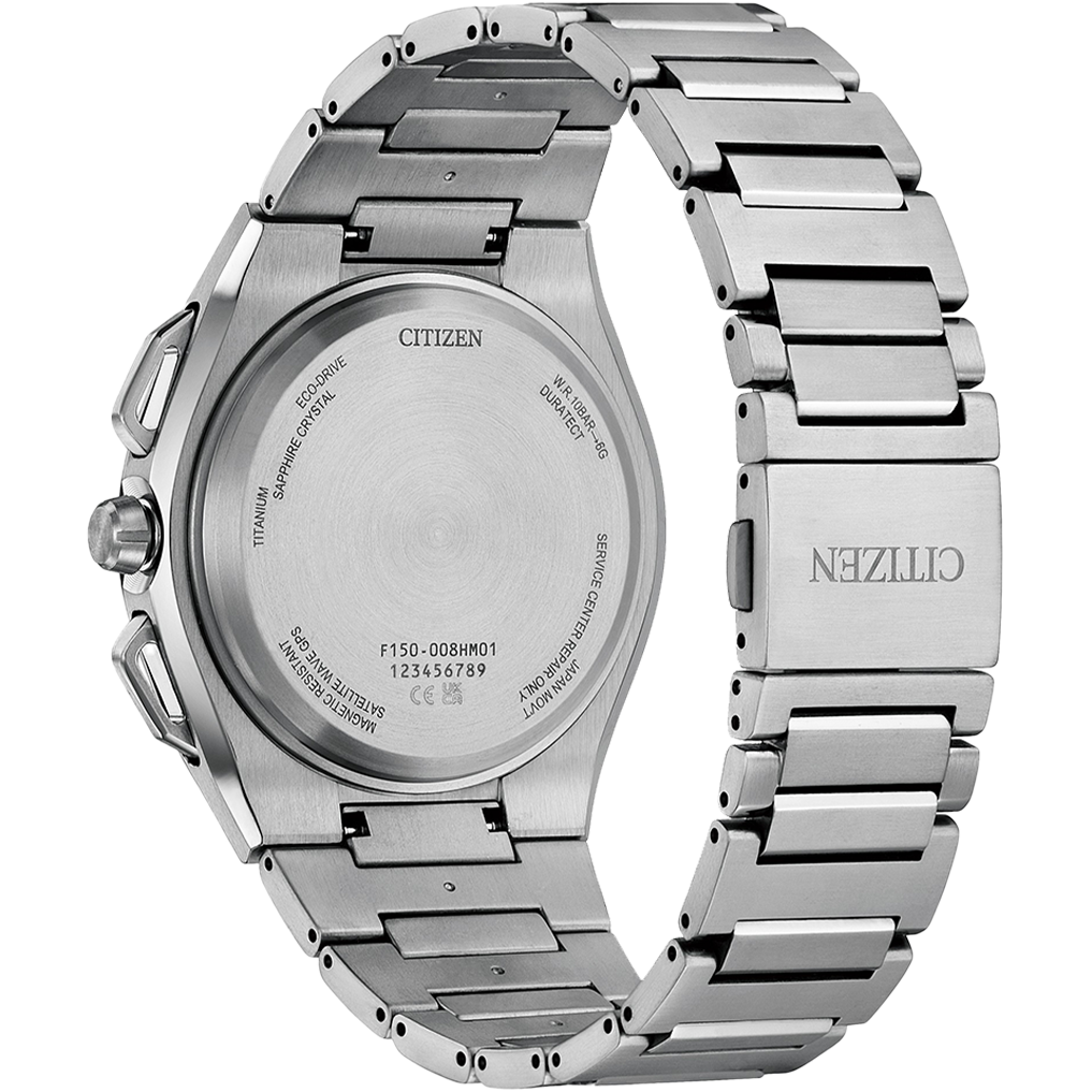 行貨 Citizen 星辰 Eco-Drive Satellite Wave GPS CC3097-52E 黑色錶盤鈦金屬男士光動能 45.4mm 手錶