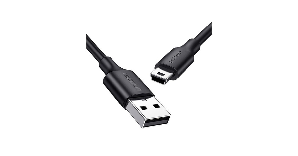 Ugreen USB 2.0 A 轉 Mini 5 印表機連接線 - 0.5米_US132-10354