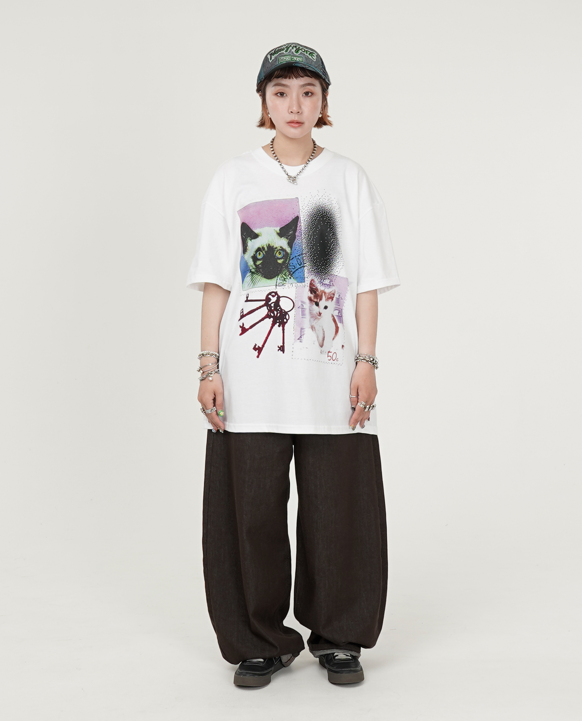 Henry Johnson Cat Stamps - 25SS