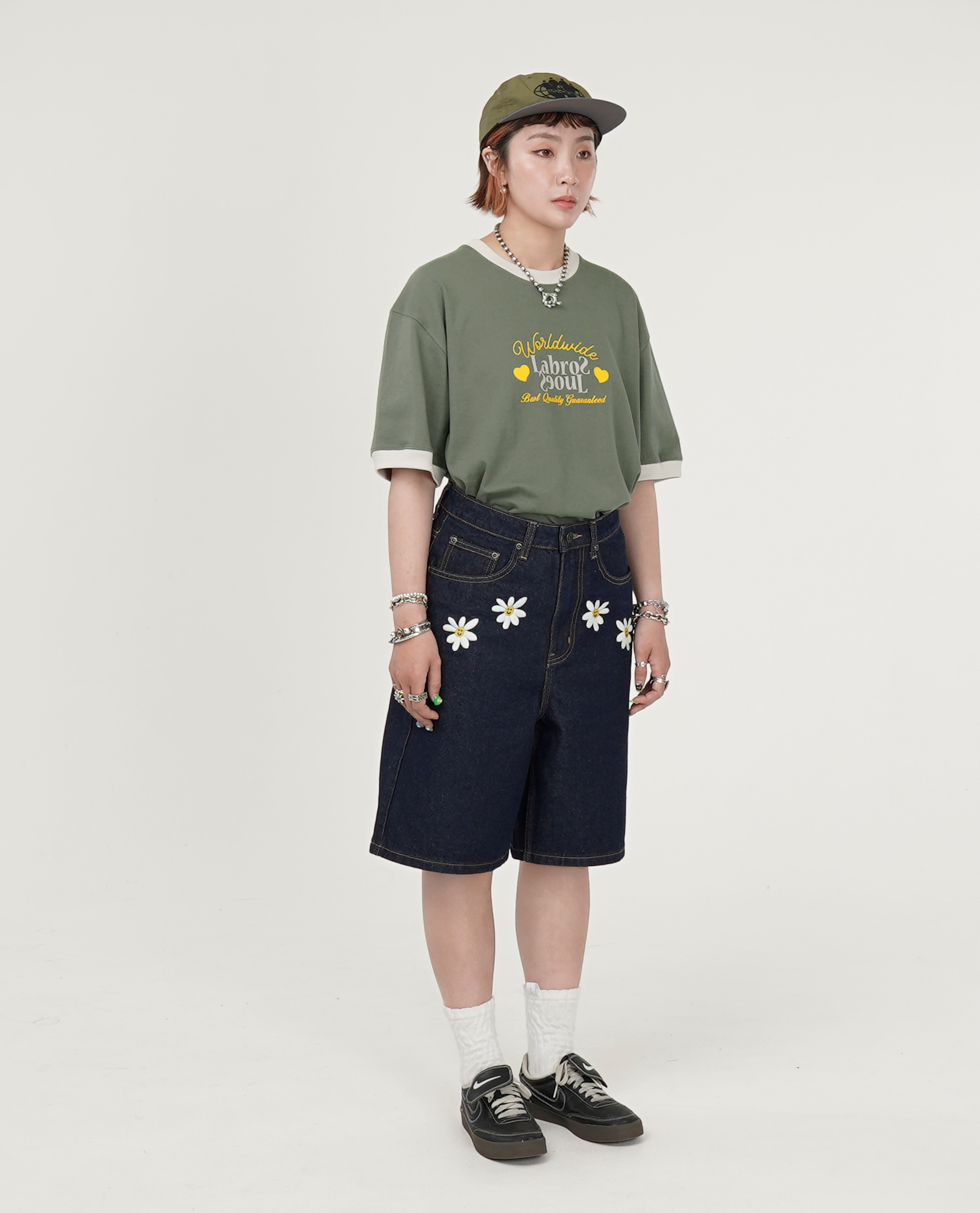 Labros WW Flip Logo Ringer Tee - 25SS