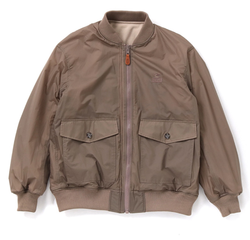 CHUMS Women’s Recycle Chumley Fleece Reversible Jacket – Grey & Begir | Eco-Friendly 2-Way Fleece Jacket for Fall/Winter JUN25