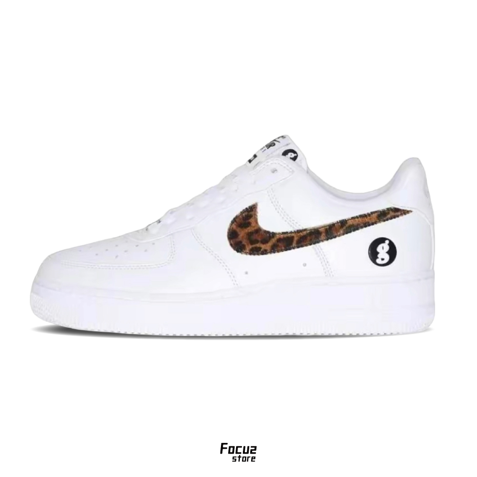 【Focus Store】部分現貨 Supreme x GOODENOUGH x Nike Air Force 1 Low SP "White Cheetah Print" 豹紋 三方聯名 空軍一號 IM3483-100