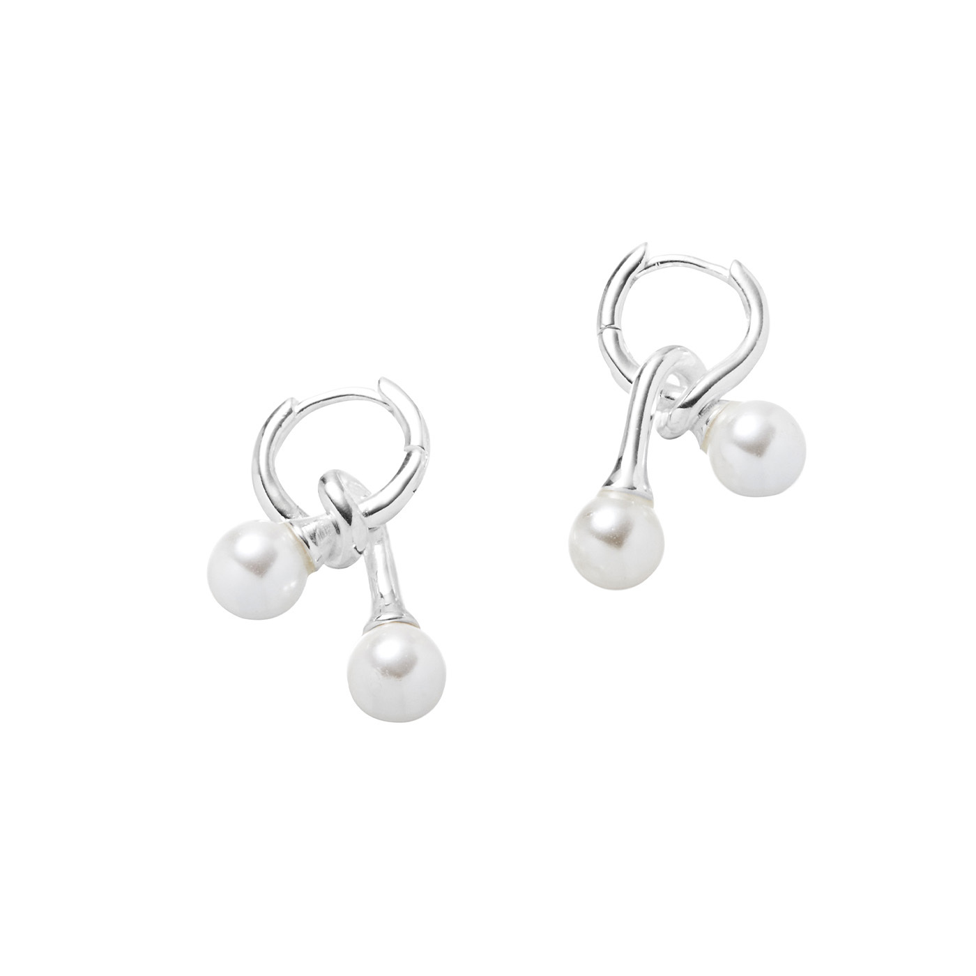 平價飾品,採用施華洛世奇珍珠,純銀,珍珠,耳環