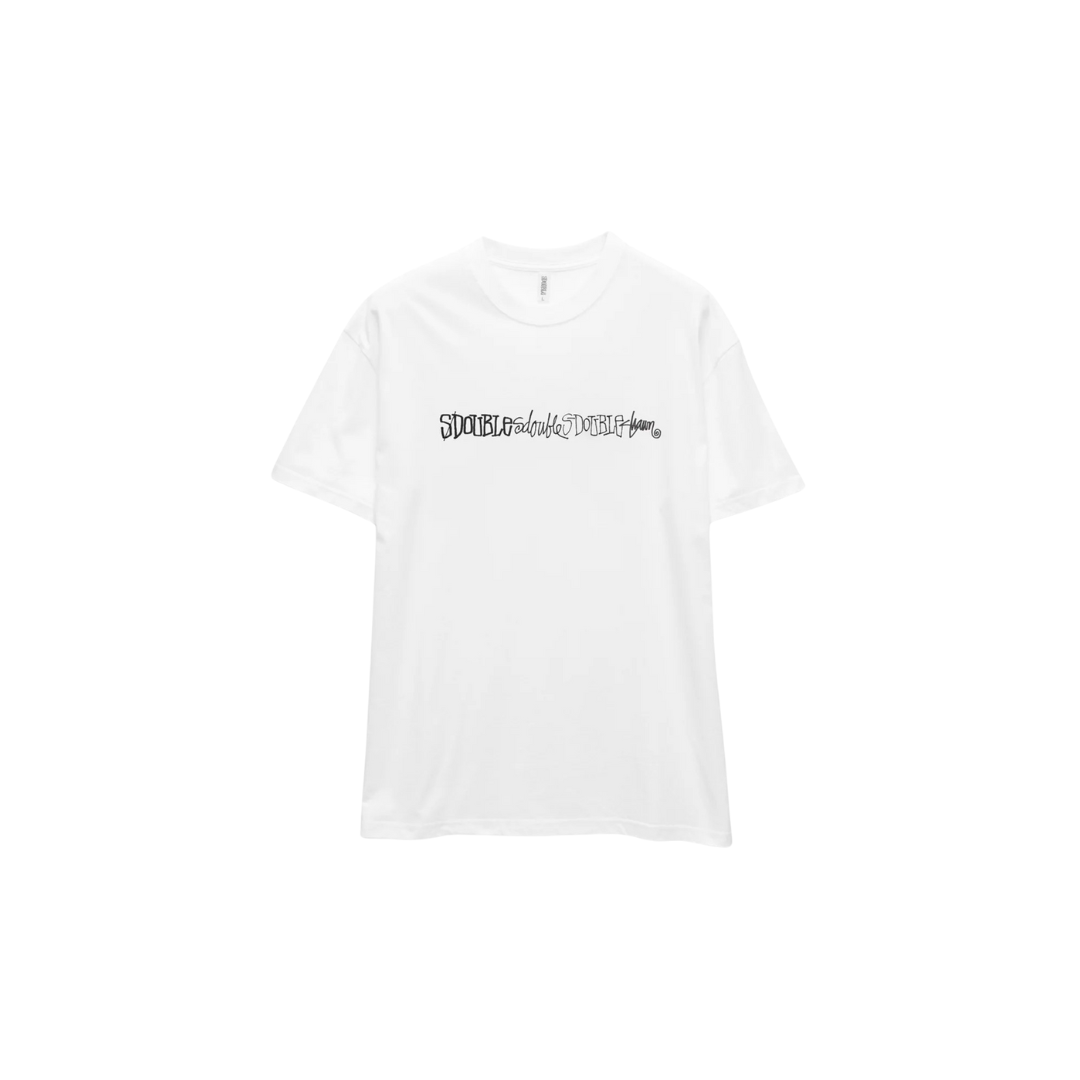 S/Double Script Stack Tee 腳本設計短Tee 2色