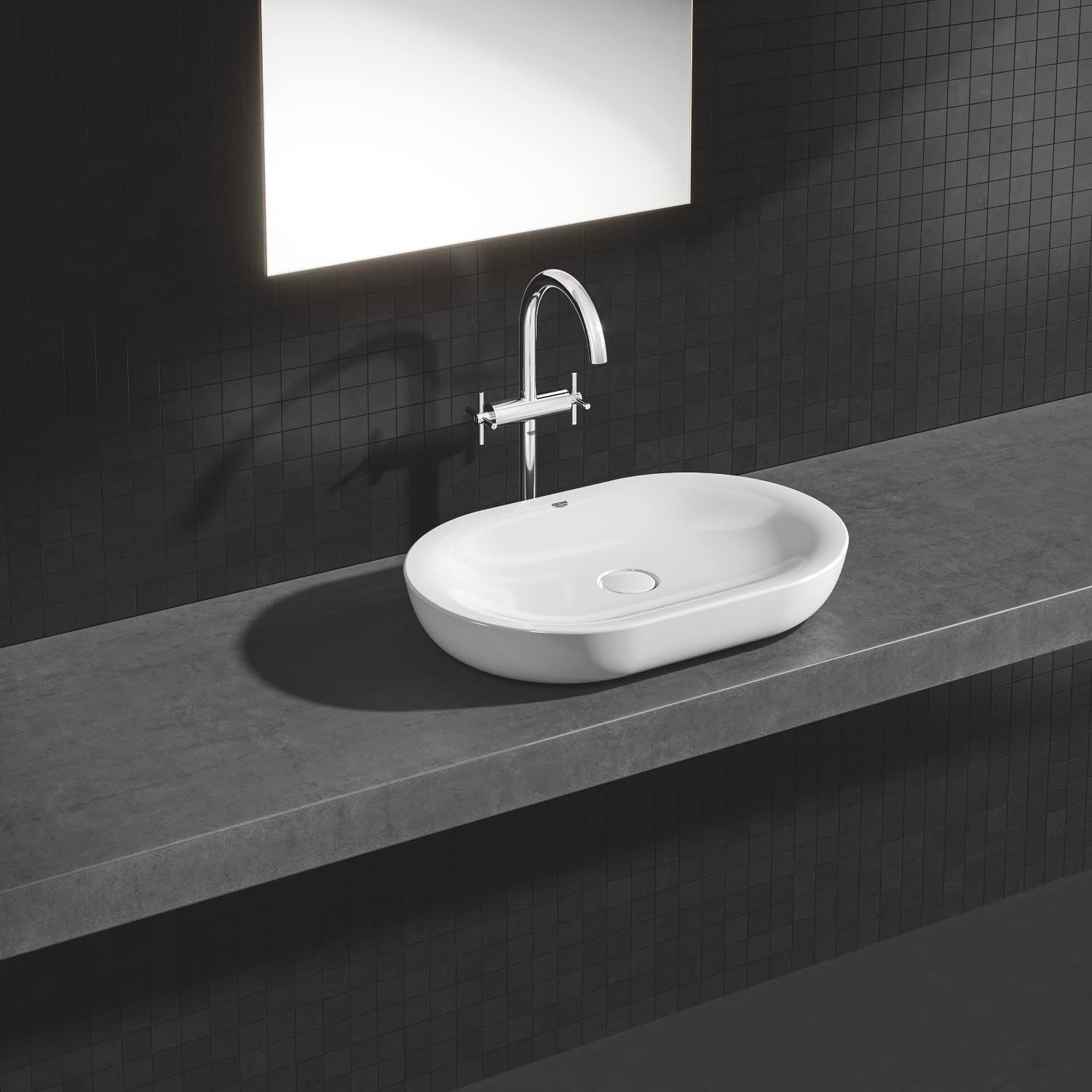 【預購】GROHE｜ATRIO 單孔雙槍面盆龍頭 XL size (鉻色) 21044003