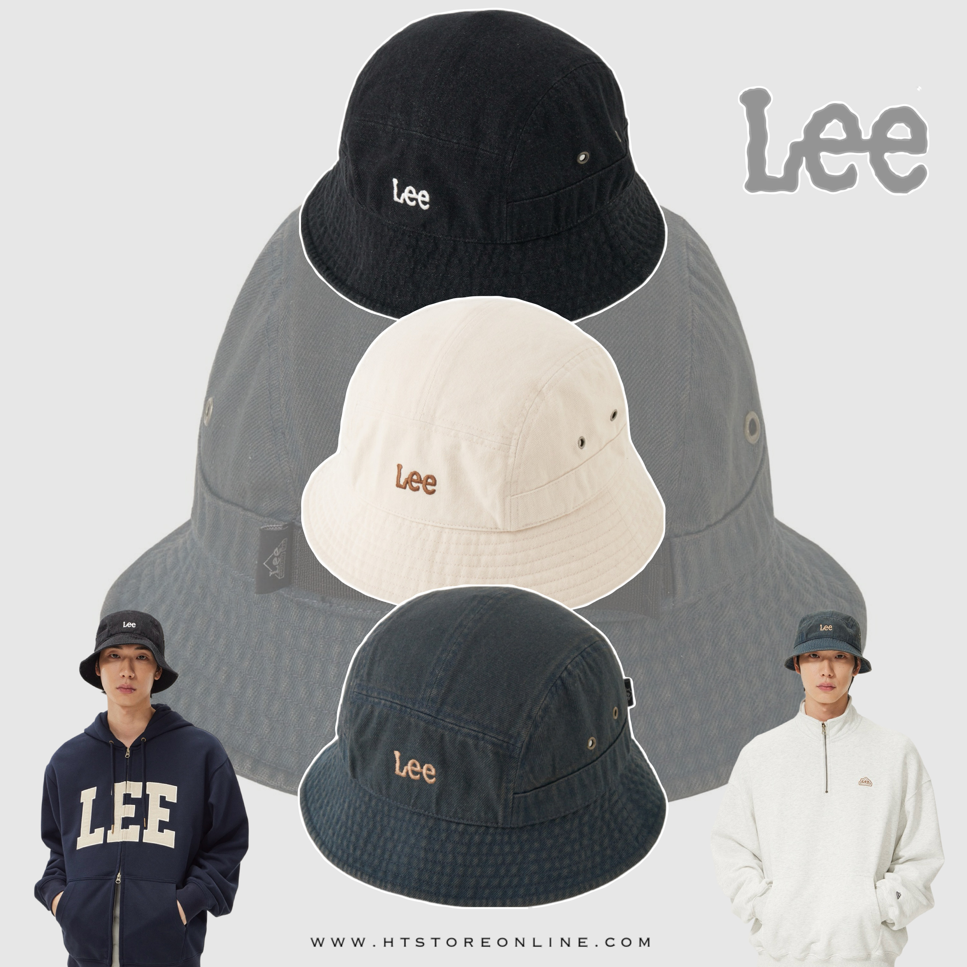 大減價！LEE Twitch Logo Bucket Hat (3 Colours)