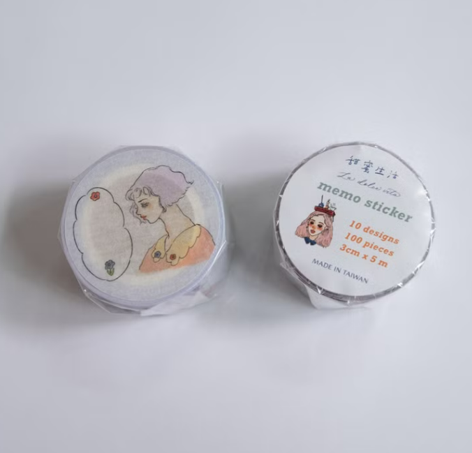 捲式便條 memo便利貼 溫暖訊息｜甜蜜生活La dolce vita 臺灣