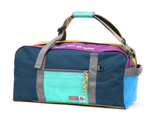 CHUMS 2024 Monkey Magic Small 2WAY Boston Bag – Crazy Color | Limited Edition Travel Duffel/Shoulder Bag JUN25