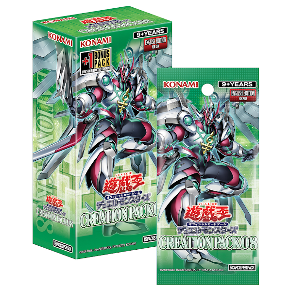 現貨 遊戲王 亞洲英文版 Creation Pack 08 CR08