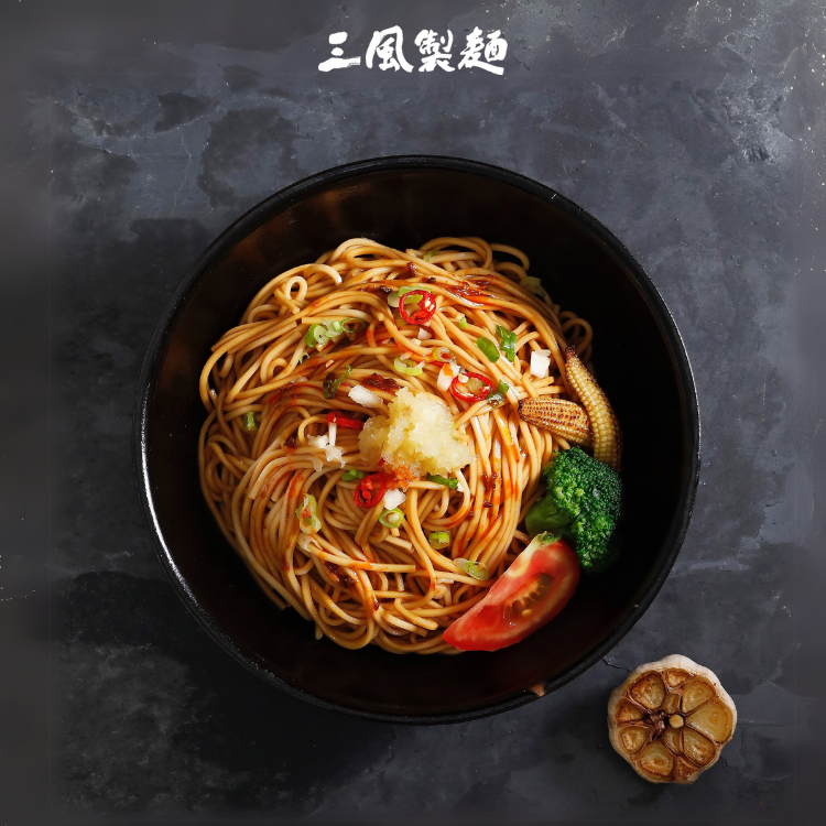 辣麵 (香蒜黃金椒細麵)