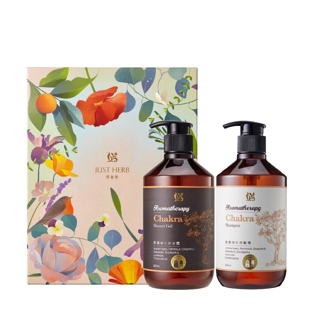 氣場淨化洗沐組500ML (附禮盒提袋)