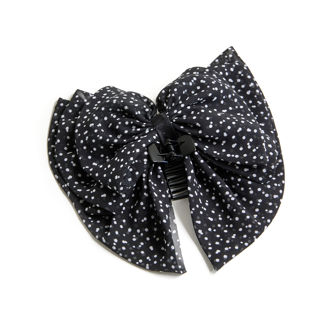 平價飾品,蝴蝶結,圓點,髮夾