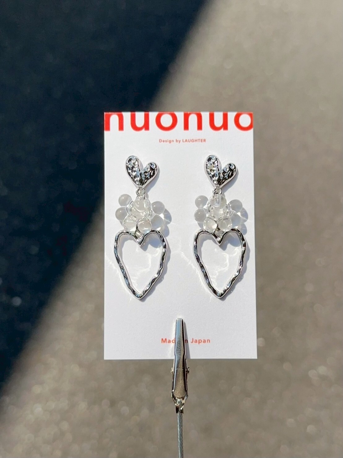 [LAUGHTER] 耳針 | 銀色 NO.287