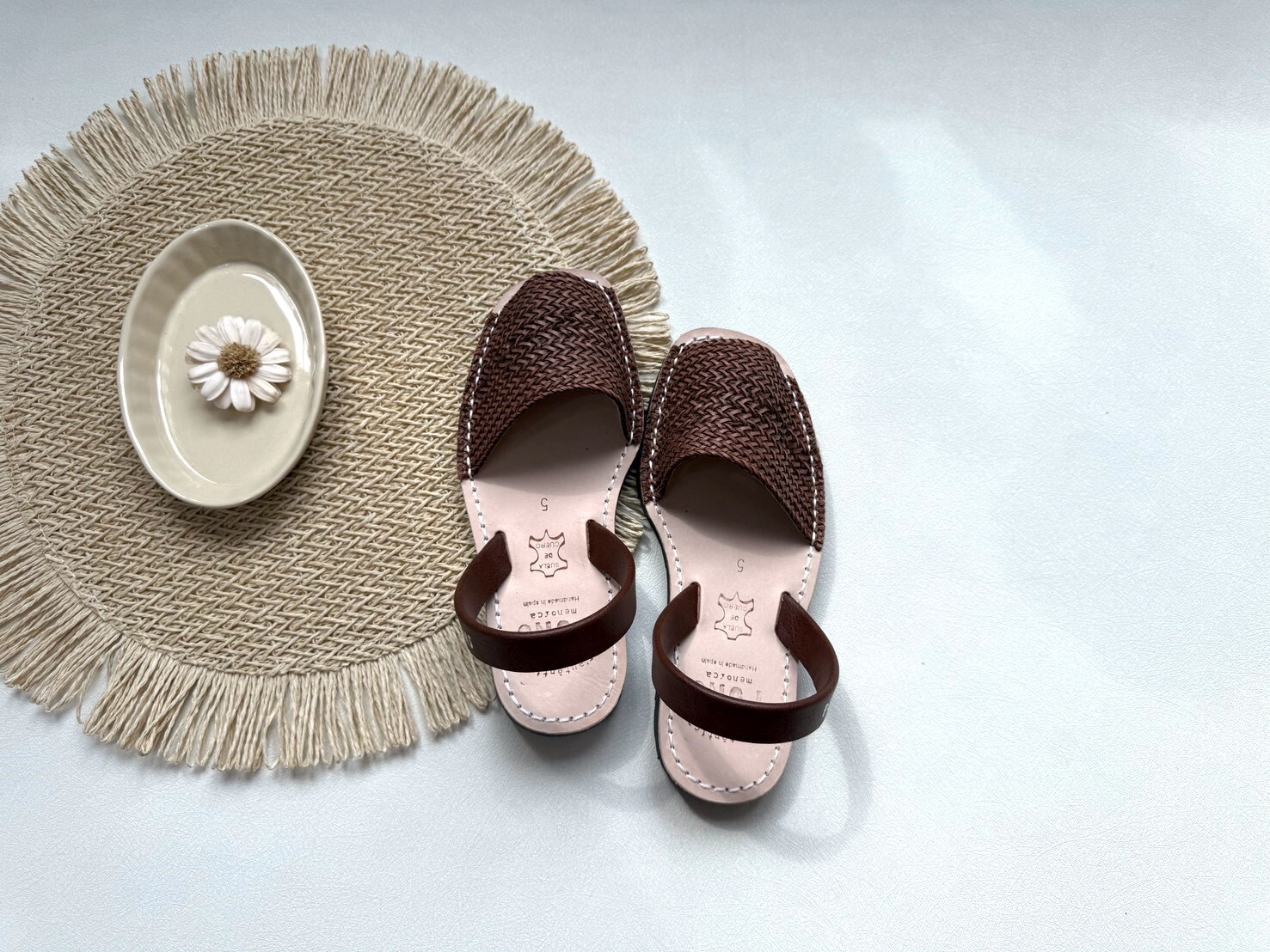 Pons Avarcas 經典編織涼拖鞋(大人款) Classic Woven -Cuero