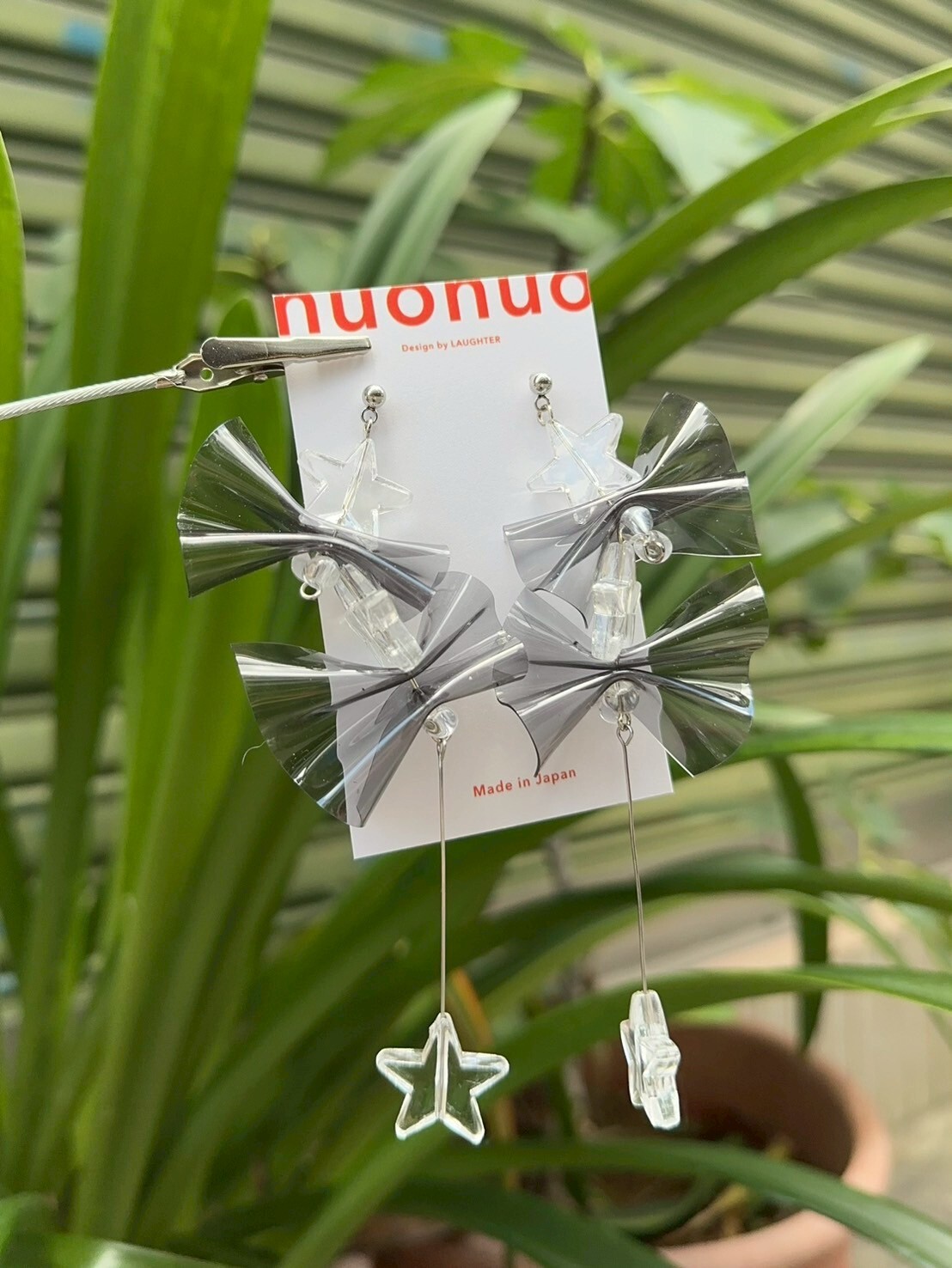 [LAUGHTER] 黑色耳夾 NO.267