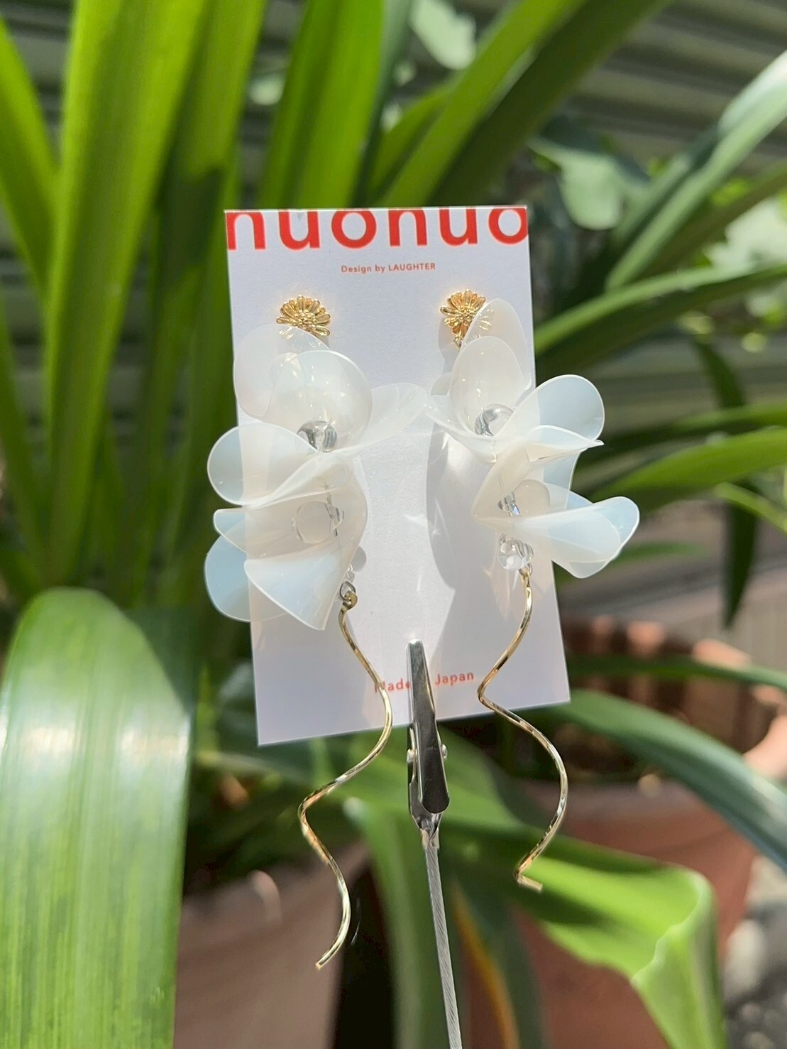 [LAUGHTER] 耳針 | 白色 NO.262
