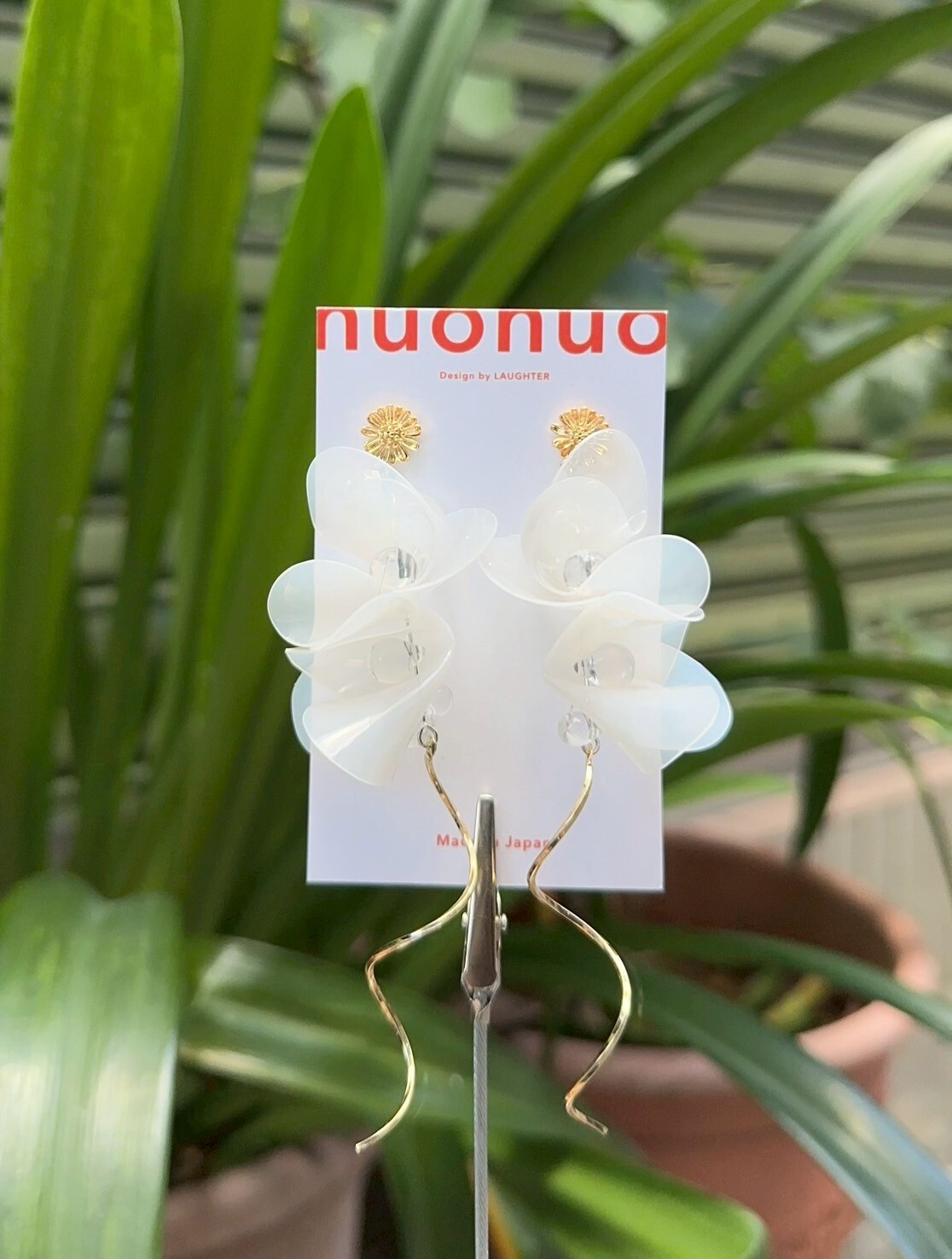 [LAUGHTER] 耳針 | 白色 NO.262
