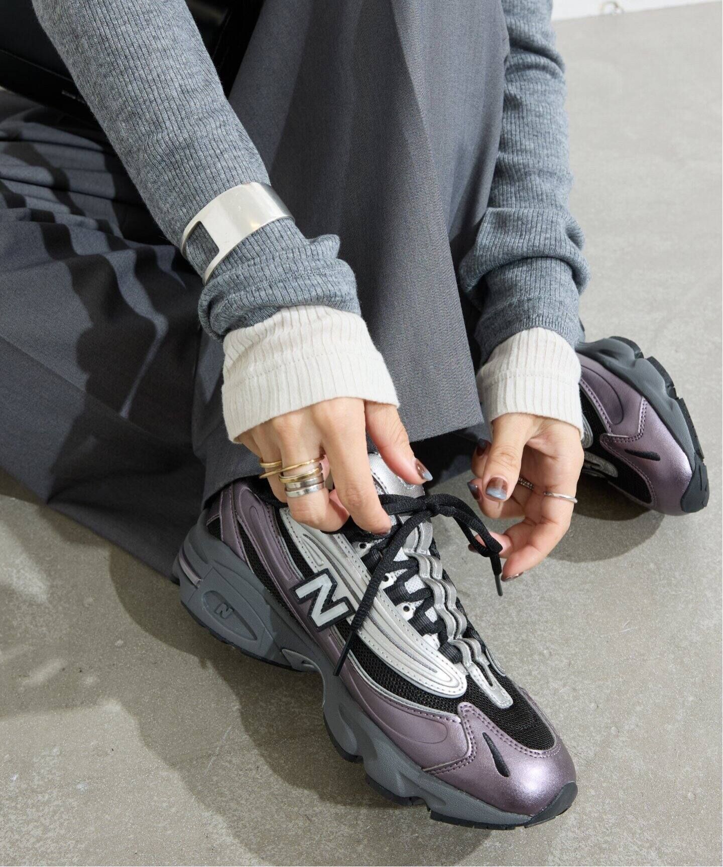 NEW BALANCE M1000 NB “ DARK ICE WINE" 復古銀紫 銀灰 紫黑 黑色 未來感 千禧 男女鞋 M1000EGY IU同款 李知恩 金冬天 aespa Winter / 調貨