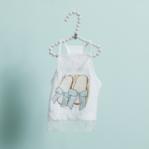 Louisdog Sandrine 蕾絲細肩背心