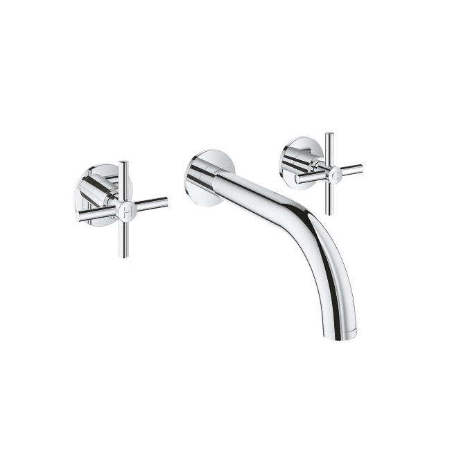【預購】GROHE｜ATRIO 三孔面盆龍頭 (鉻色) 20164003