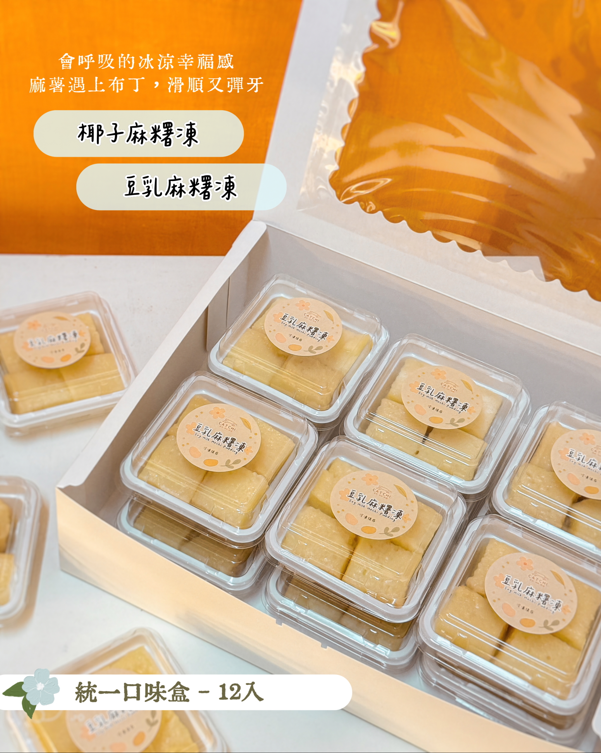 Vegan Mochi Pudding - Farewell Treat - low sugar dessert