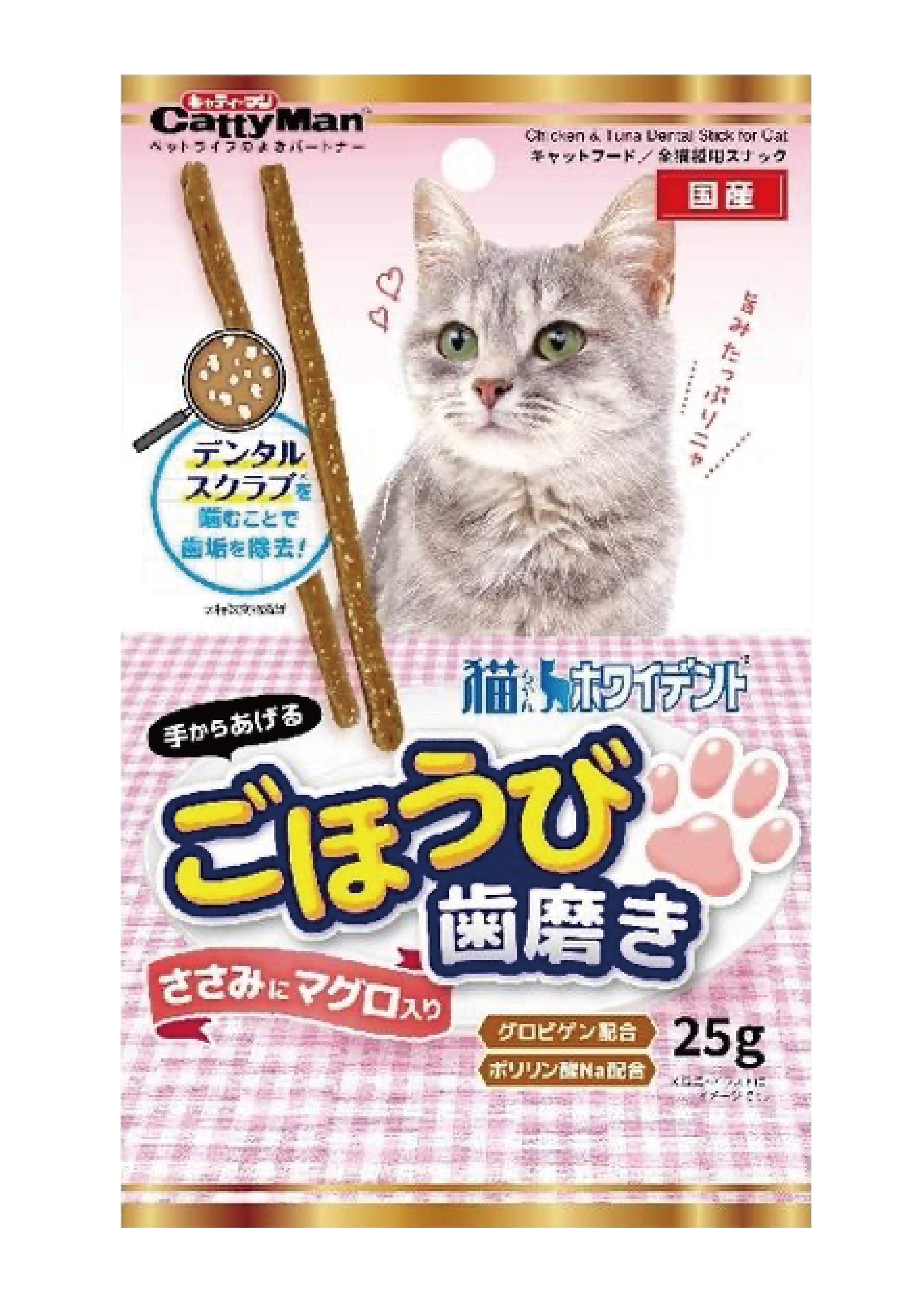 Cattyman|雞肉吞拿潔齒條25g(DYM-5596)